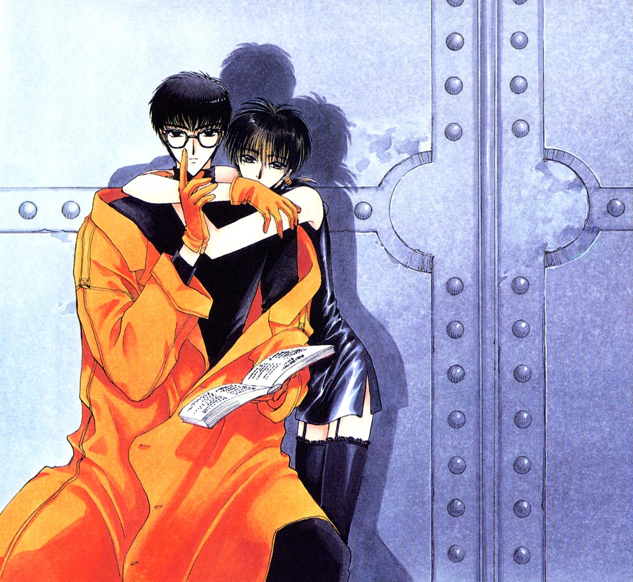 clamp sumeragi_subaru x yatouji_satsuki