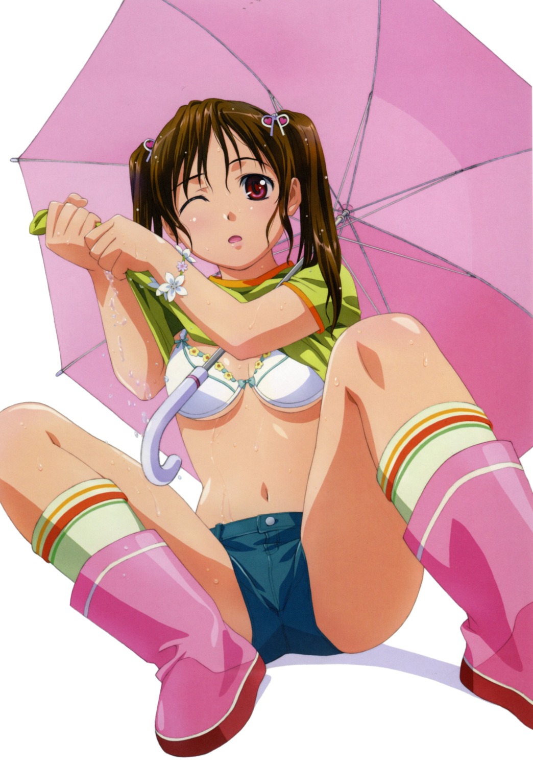 bra p-mate rin_sin shirt_lift wet