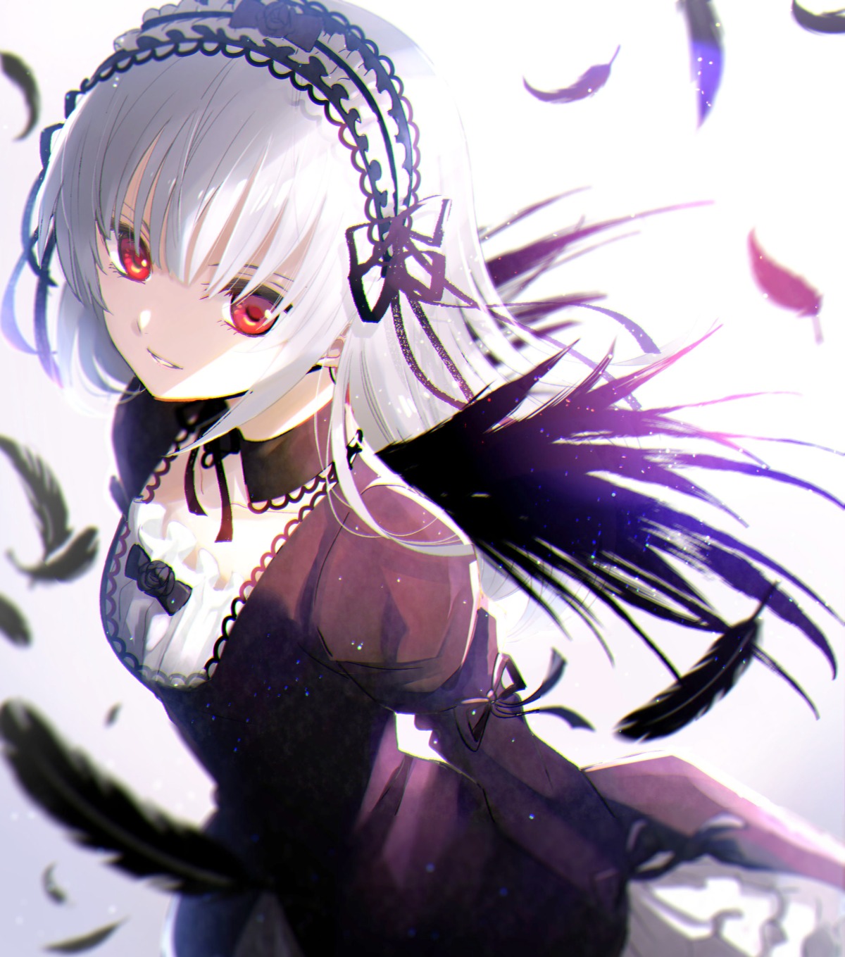 gothic_lolita kaneda_yousuke lolita_fashion rozen_maiden suigintou wings