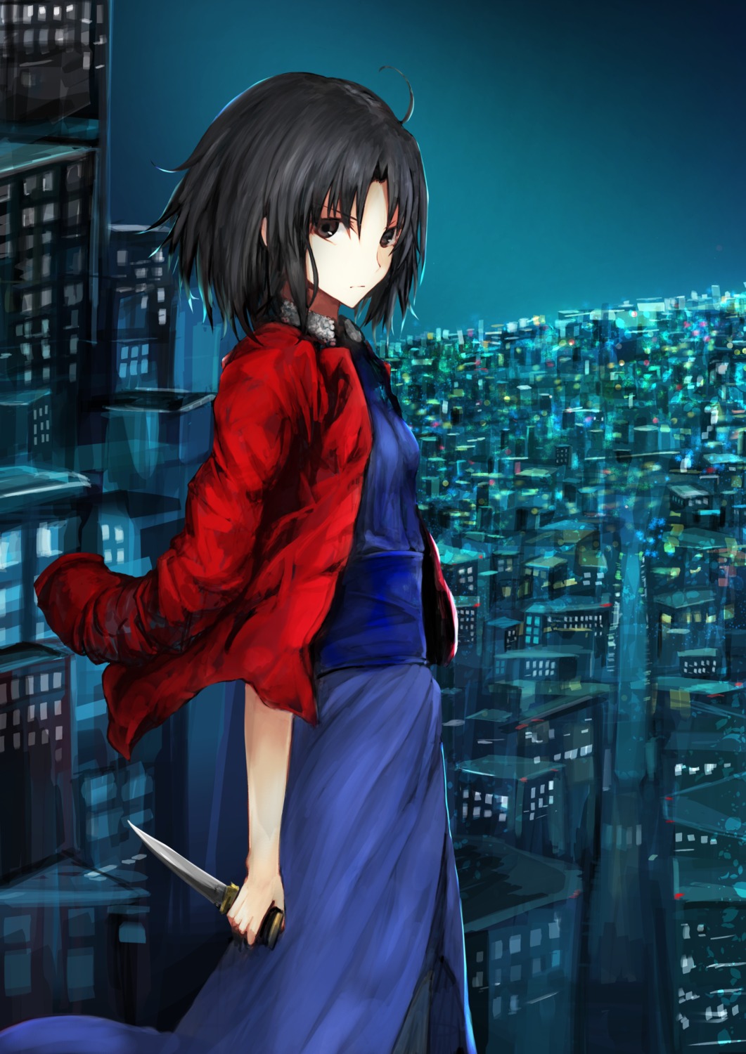 kara_no_kyoukai kaze_minoru_so-ru ryougi_shiki weapon