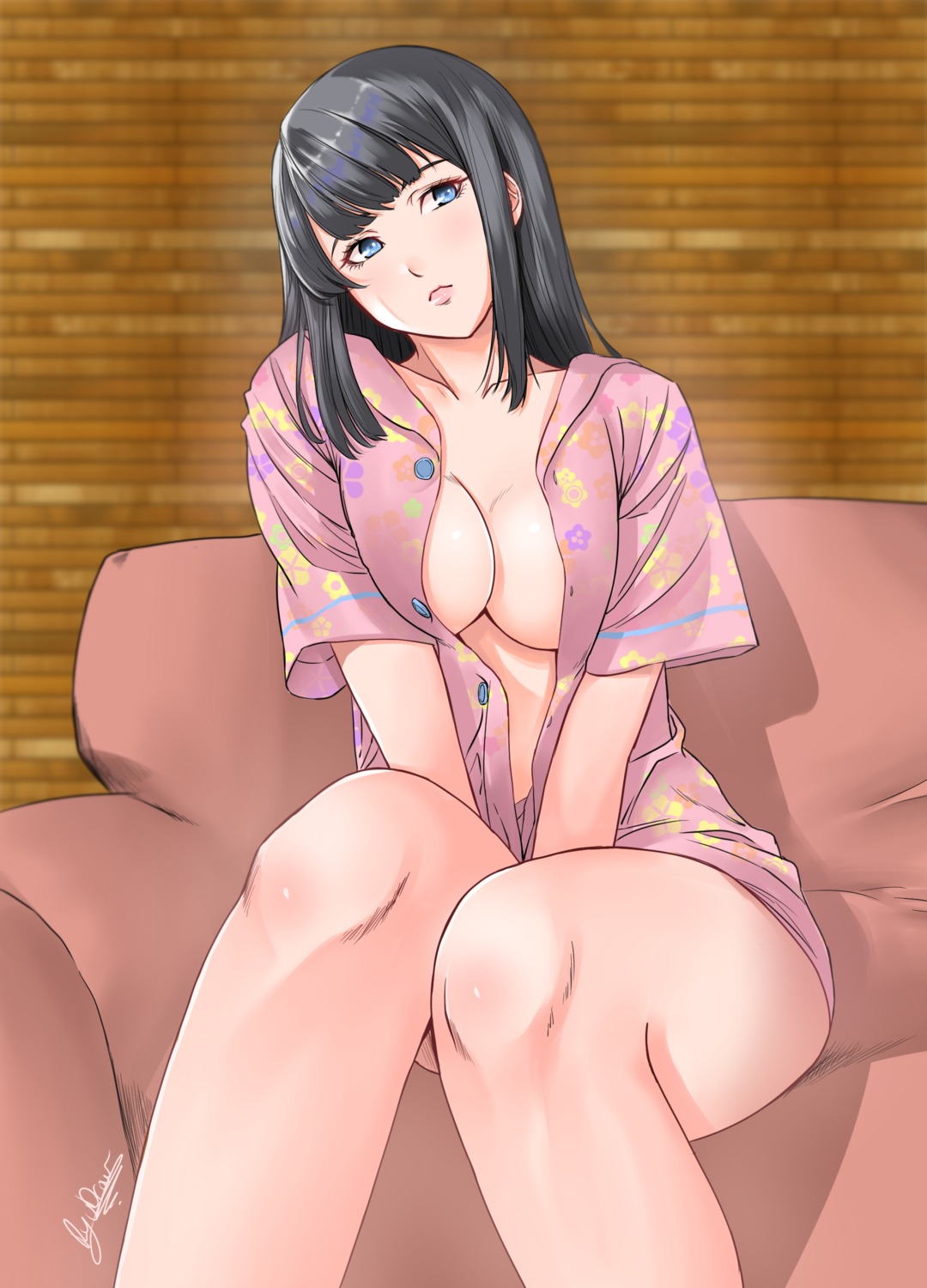 no_bra pajama ryudraw