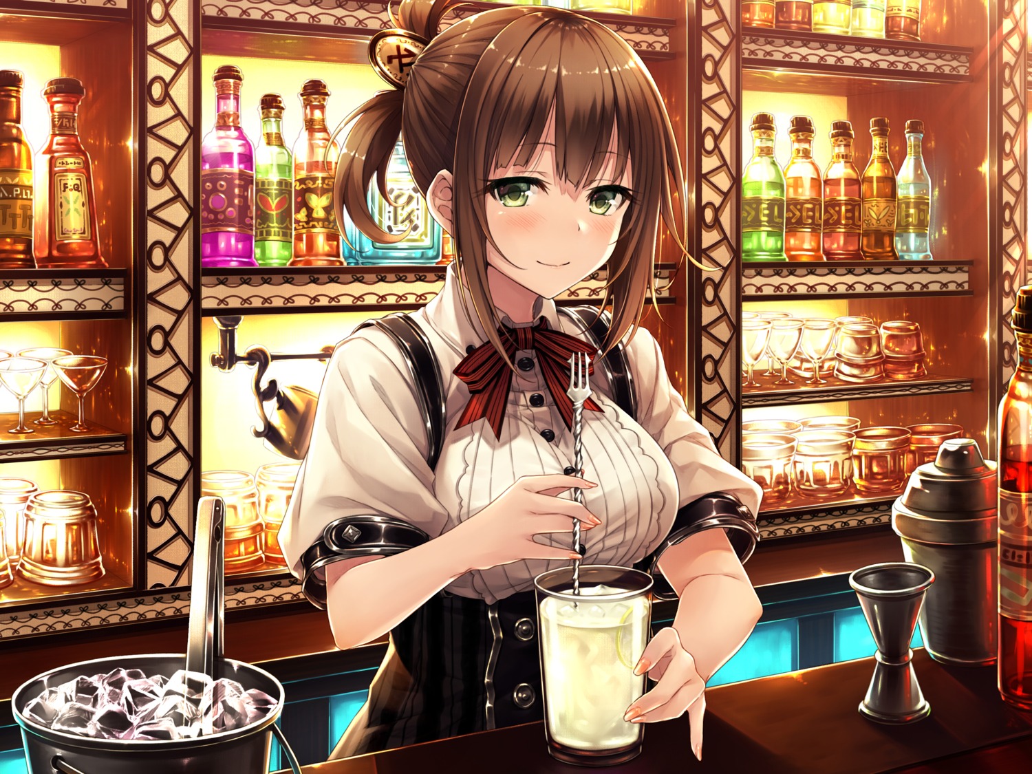hasumi_(hasubatake39) raro waitress