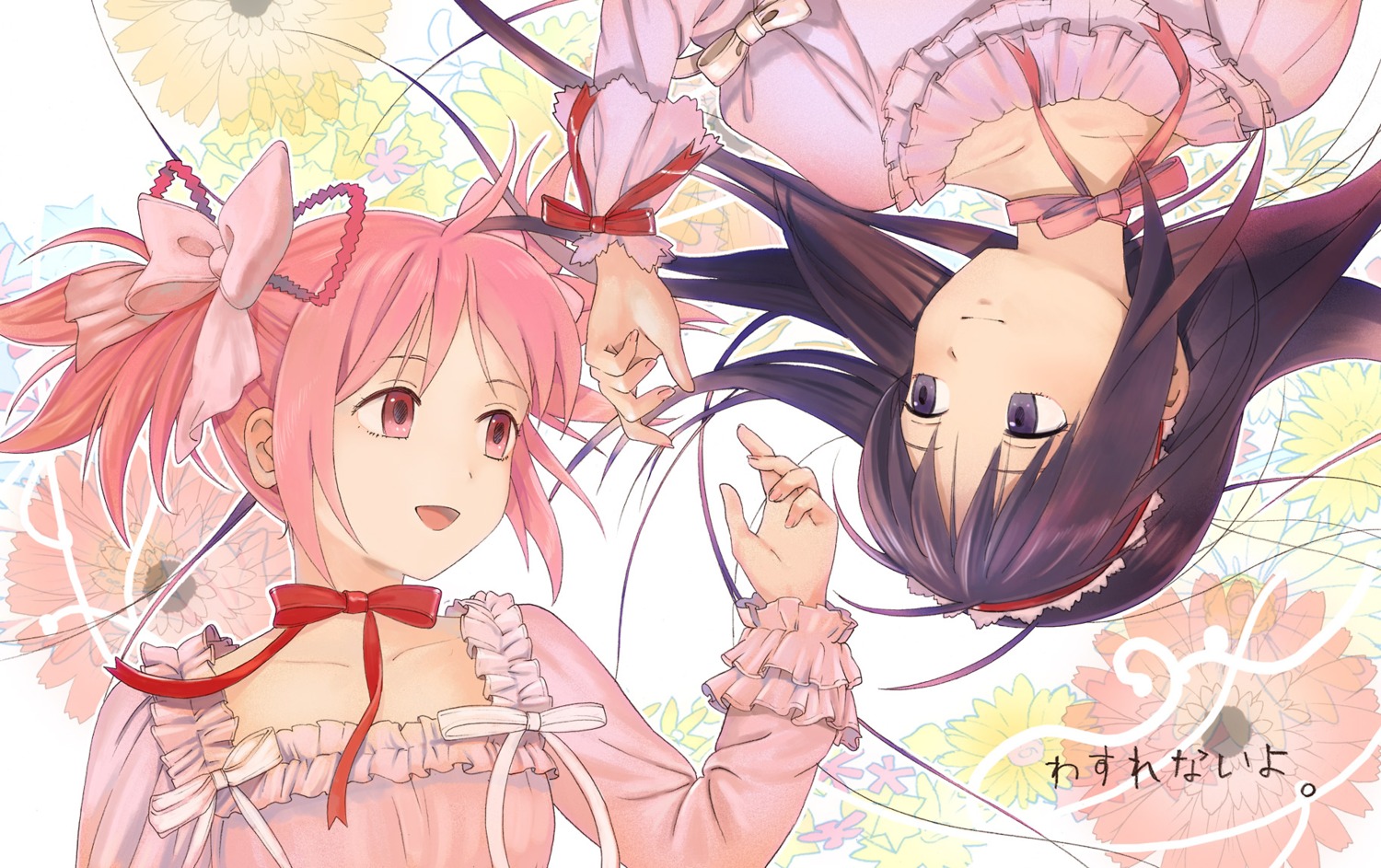 akemi_homura kaisen kaname_madoka mahou_shoujo_madoka_magica