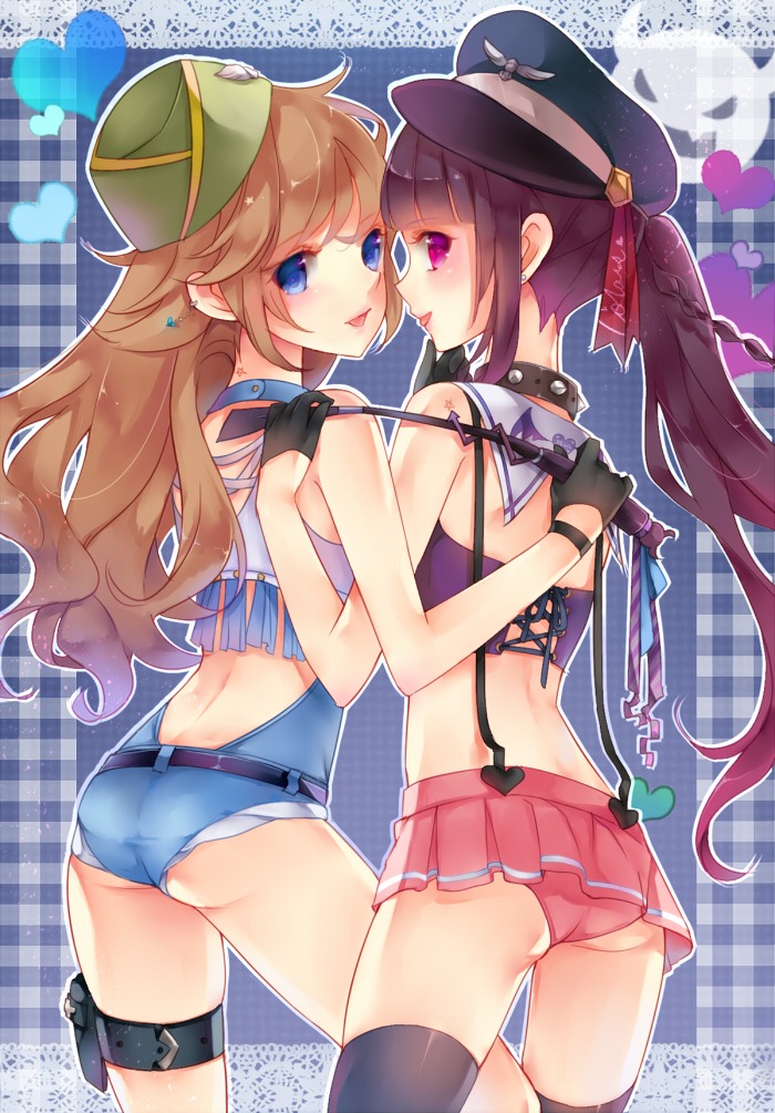 thighhighs tukino_(panna) yuri