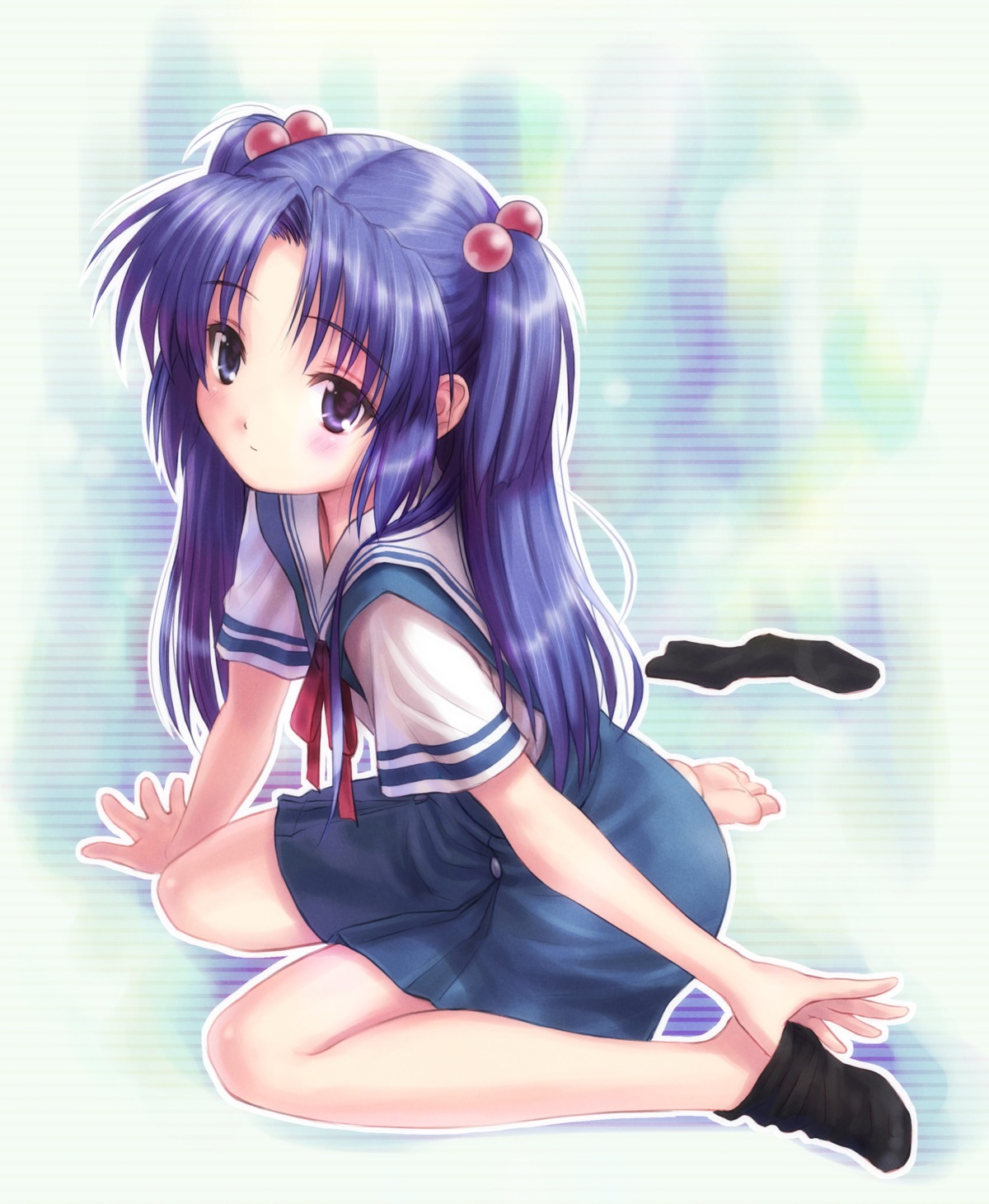 clannad goto-p ichinose_kotomi seifuku