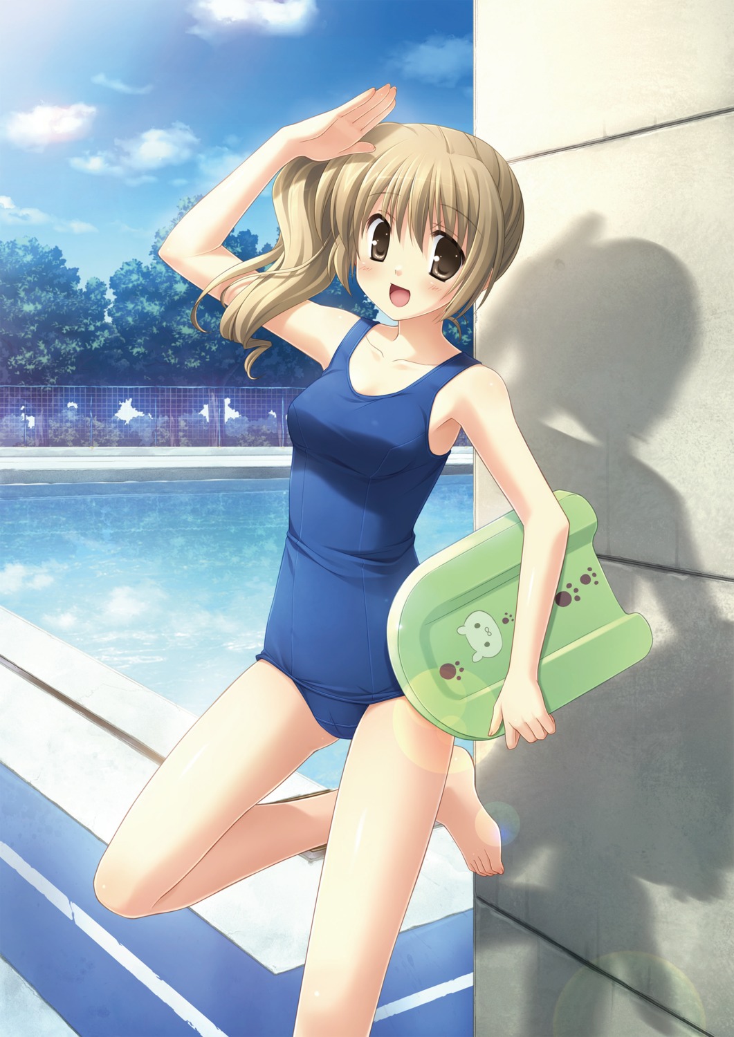 digital_version hulotte ikegami_akane school_swimsuit swimsuits with_ribbon