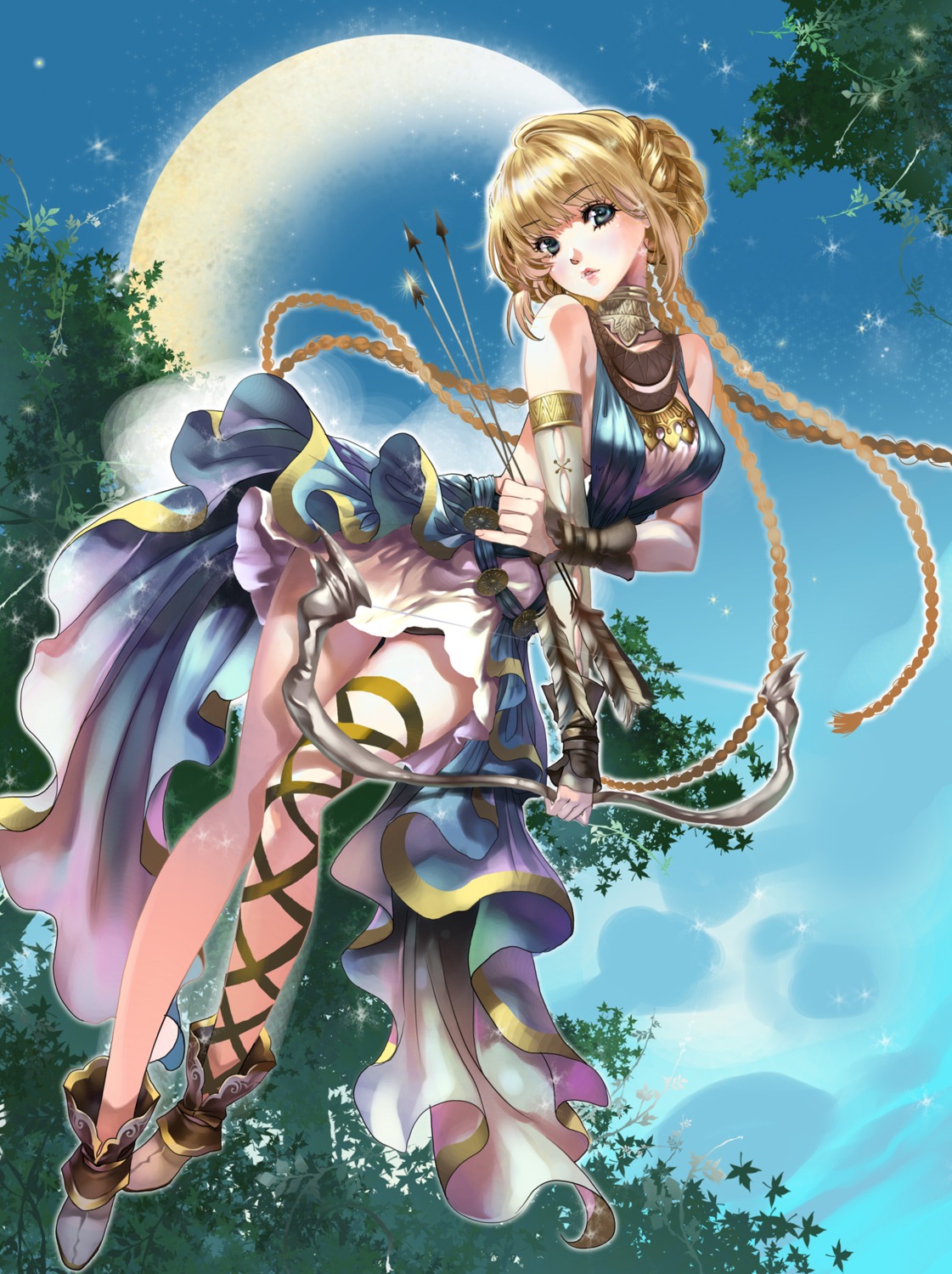 chushengdao dress kaku-san-sei_million_arthur weapon