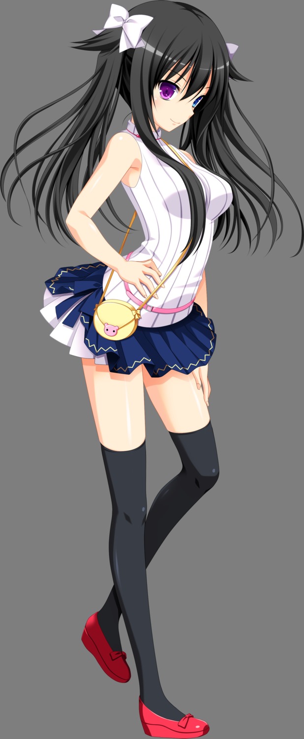 3rd_eye gensou_no_idea heterochromia makita_maki re:non shinomori_rinon thighhighs transparent_png