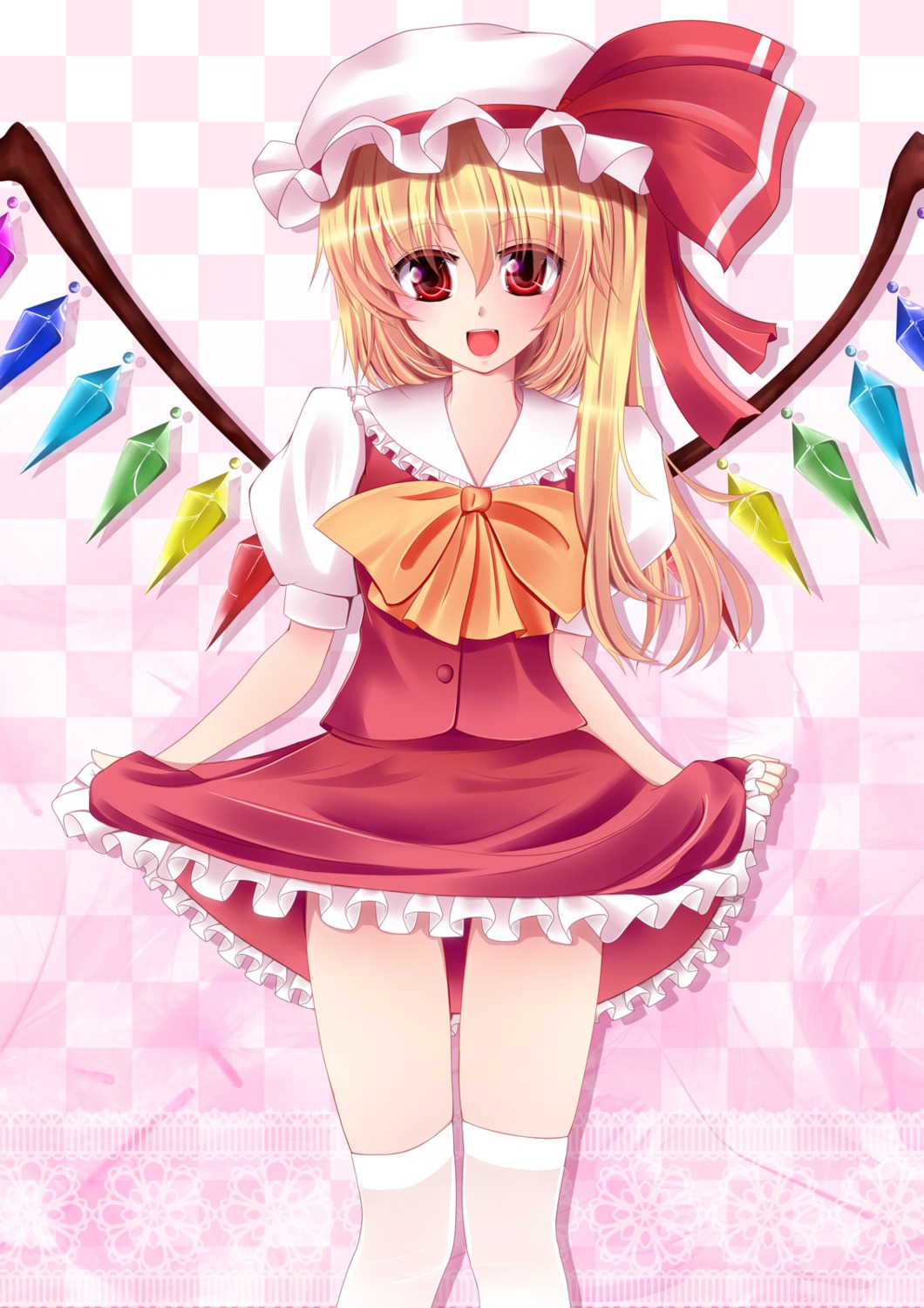 flandre_scarlet fule thighhighs touhou