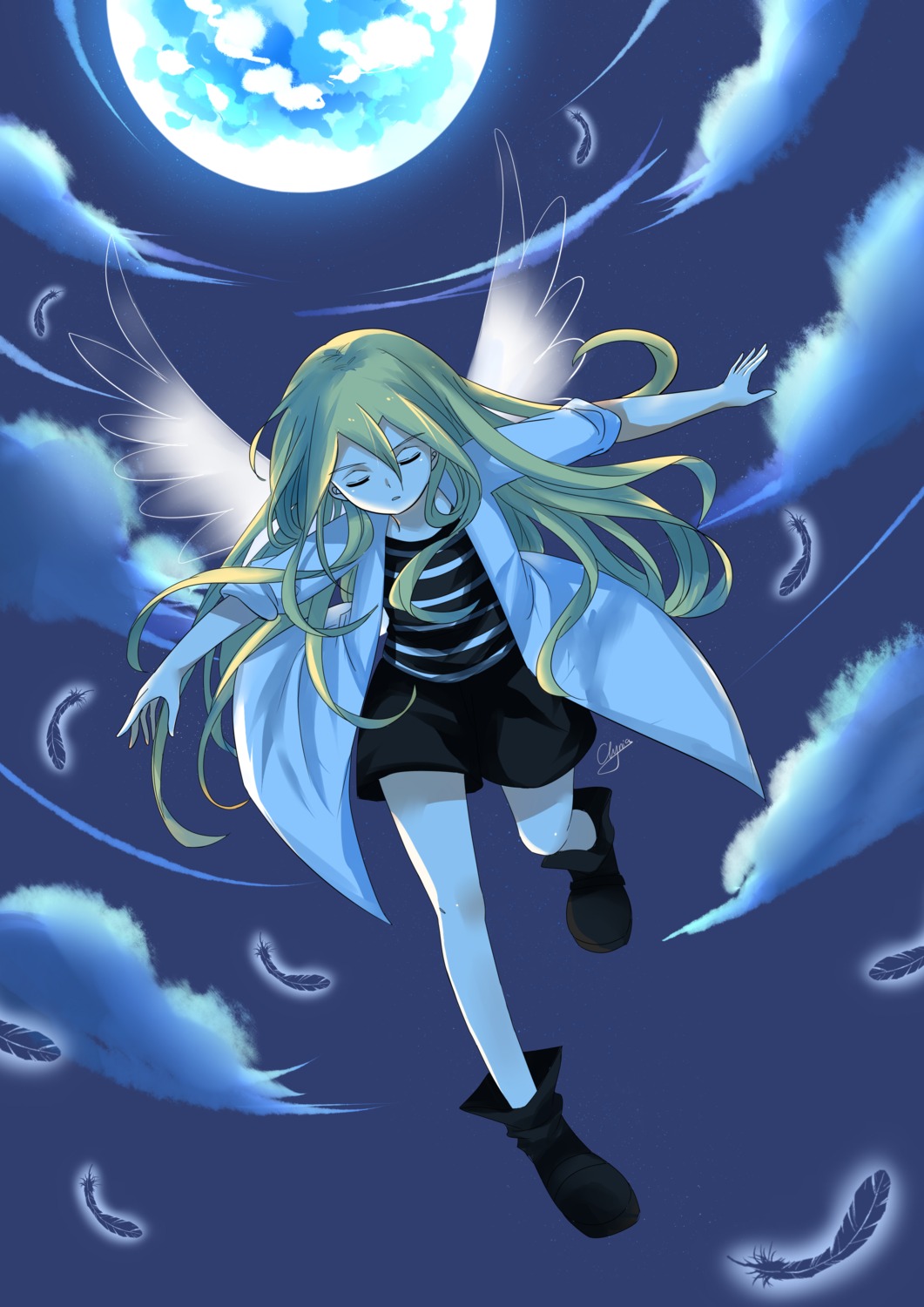 chynia rachel_gardner satsuriku_no_tenshi wings