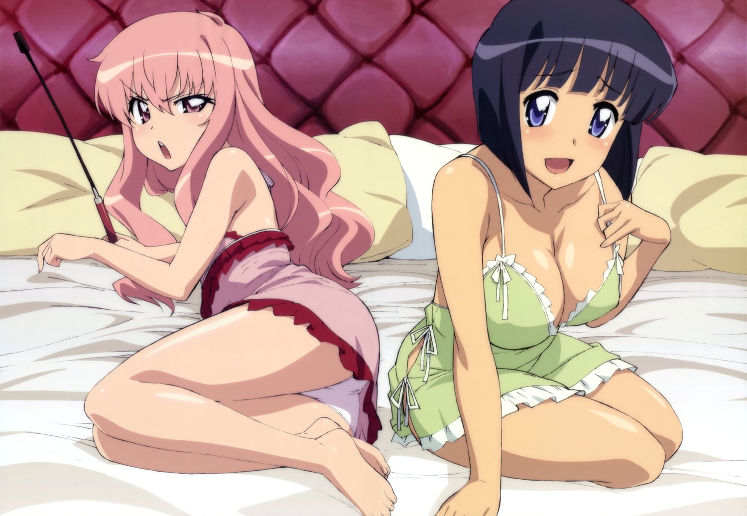 ass cleavage feet fujii_masahiro lingerie loli louise pantsu siesta zero_no_tsukaima zero_no_tsukaima_f