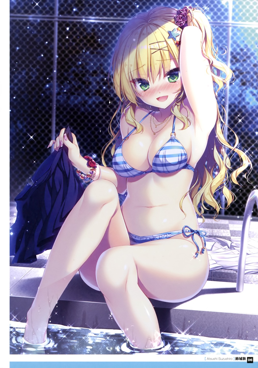 bikini suzushiro_atsushi swimsuits wet