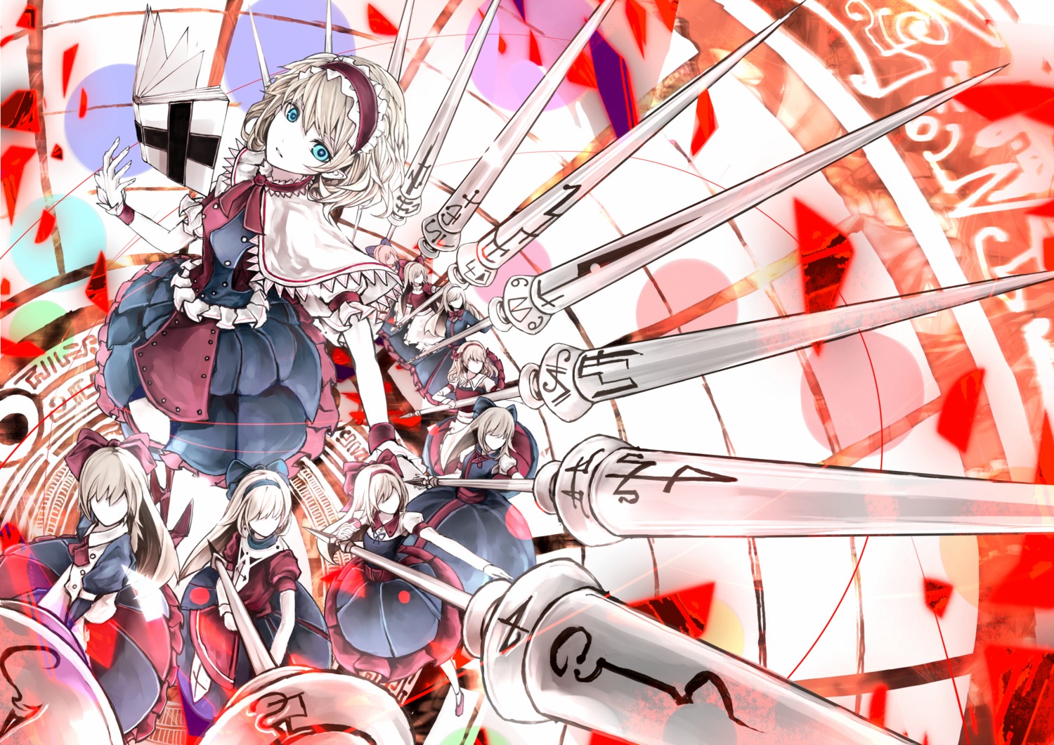 alice_margatroid shanghai_doll touhou weapon yutapon