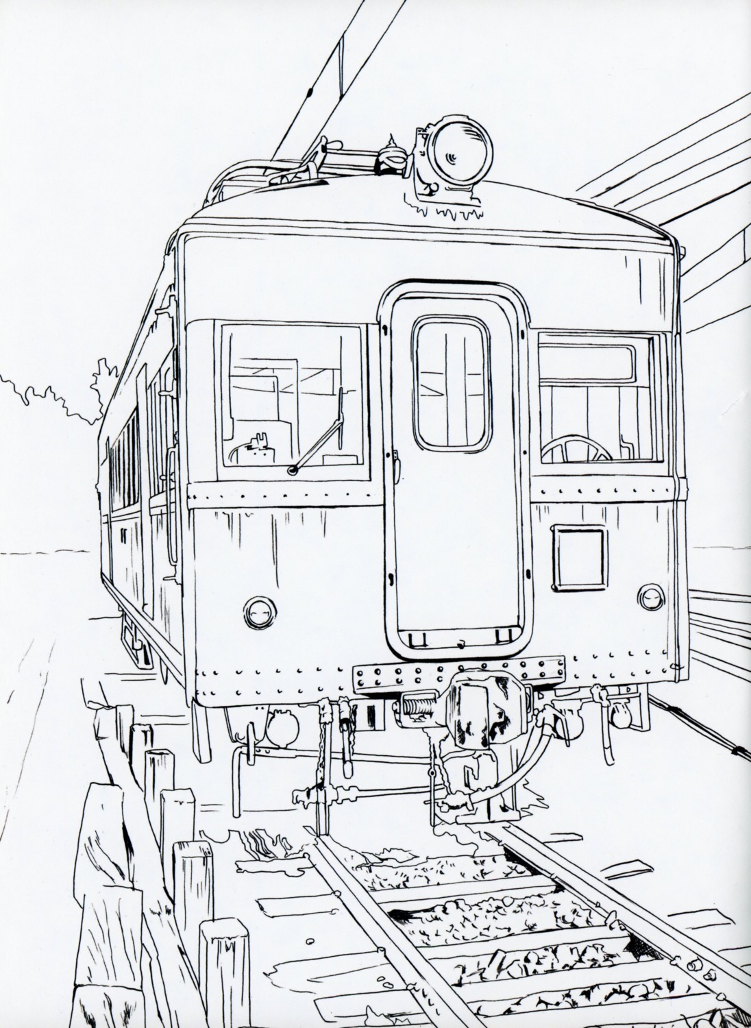 monochrome range_murata sketch