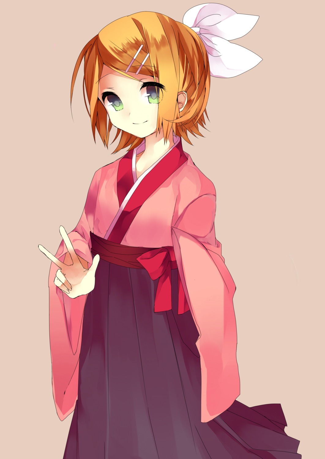 japanese_clothes kagamine_rin vocaloid yamorishiki