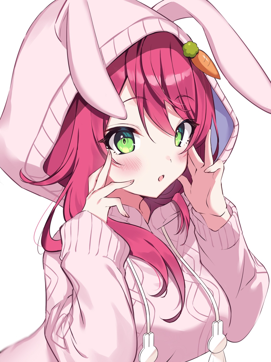 animal_ears bunny_ears sweater tatejima_uri
