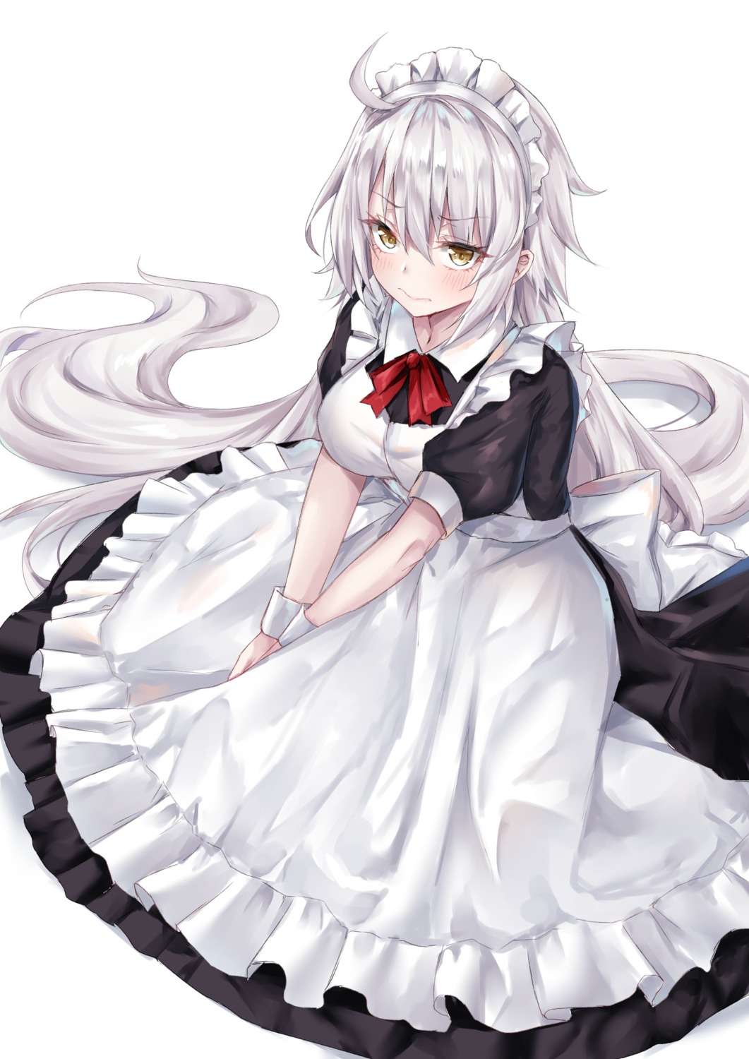 coffeedog fate/grand_order jeanne_d'arc jeanne_d'arc_(alter)_(fate) maid