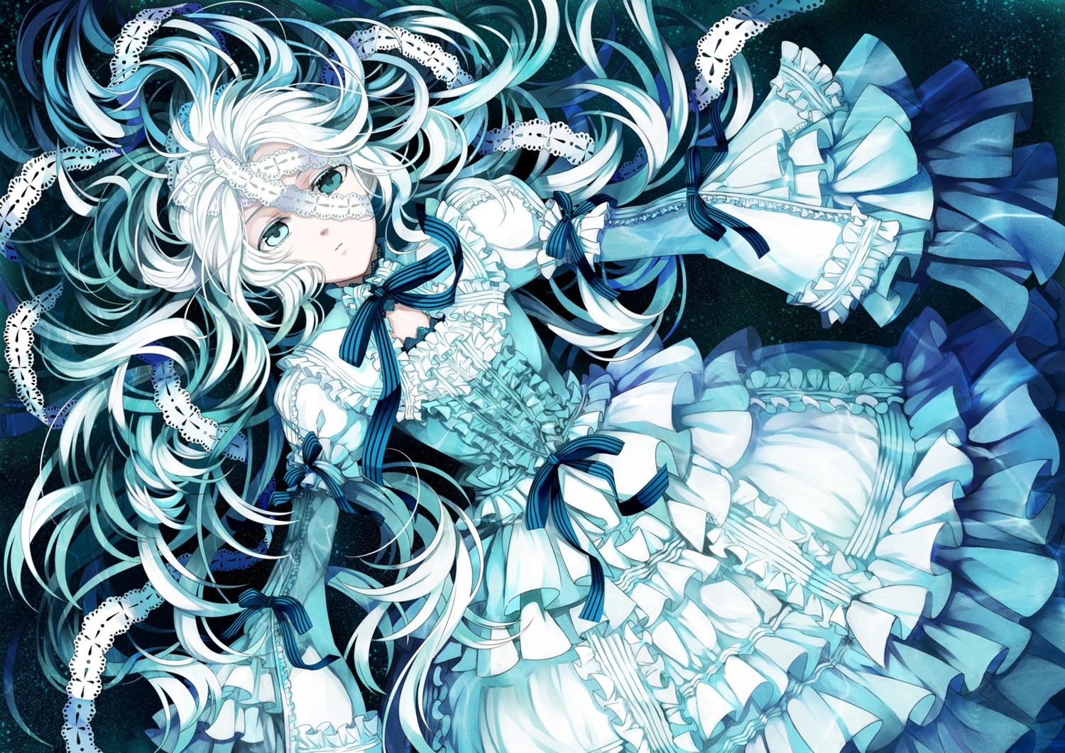 dress heterochromia lolita_fashion osamu