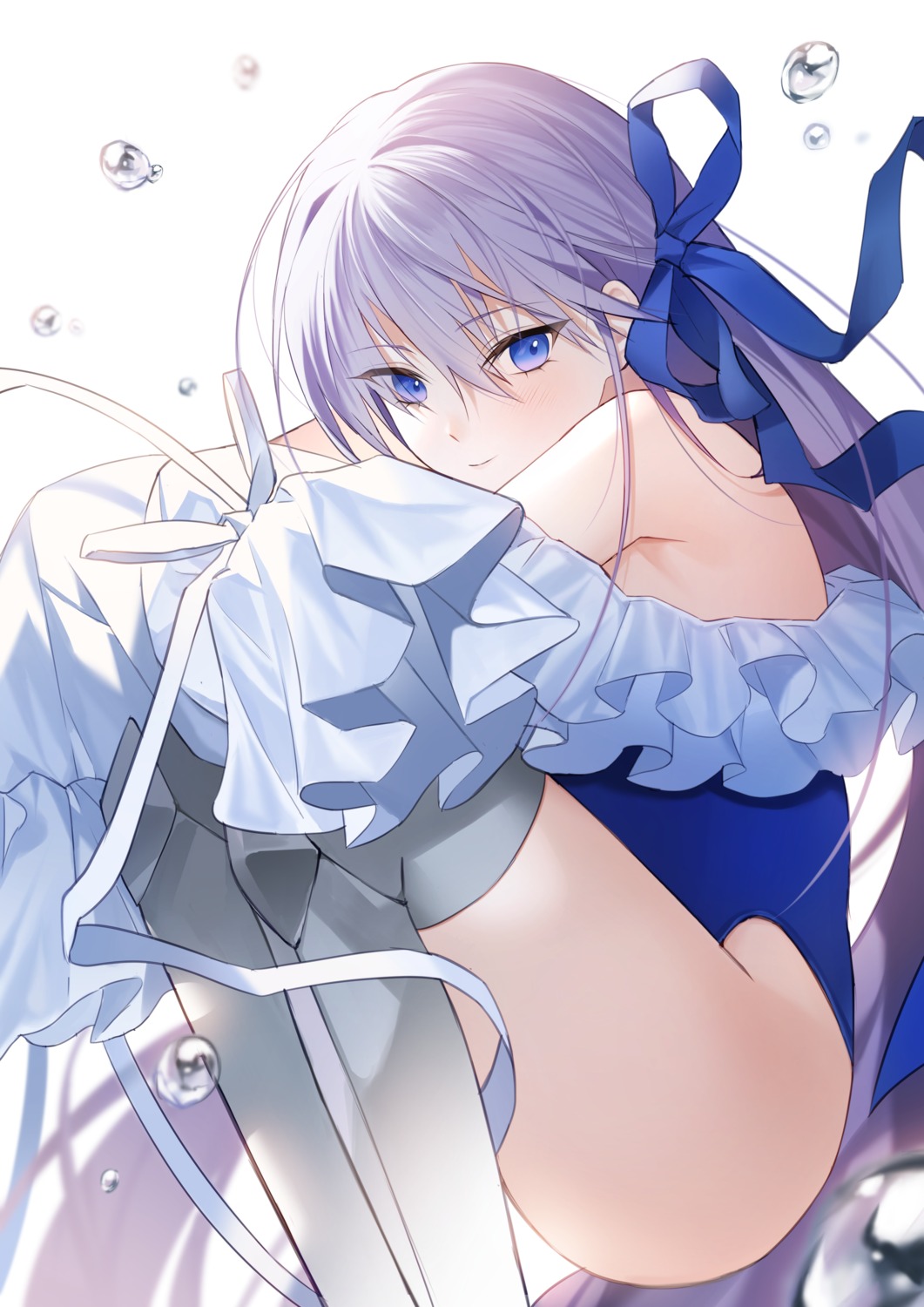 armor fate/grand_order meltryllis roti swimsuits thighhighs