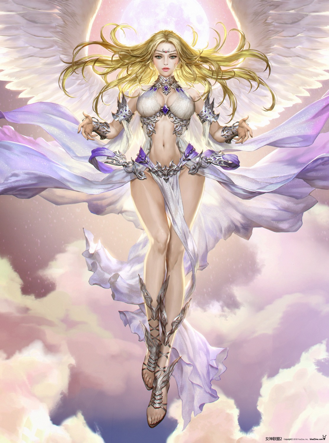 armor cleavage league_of_angels tagme wings