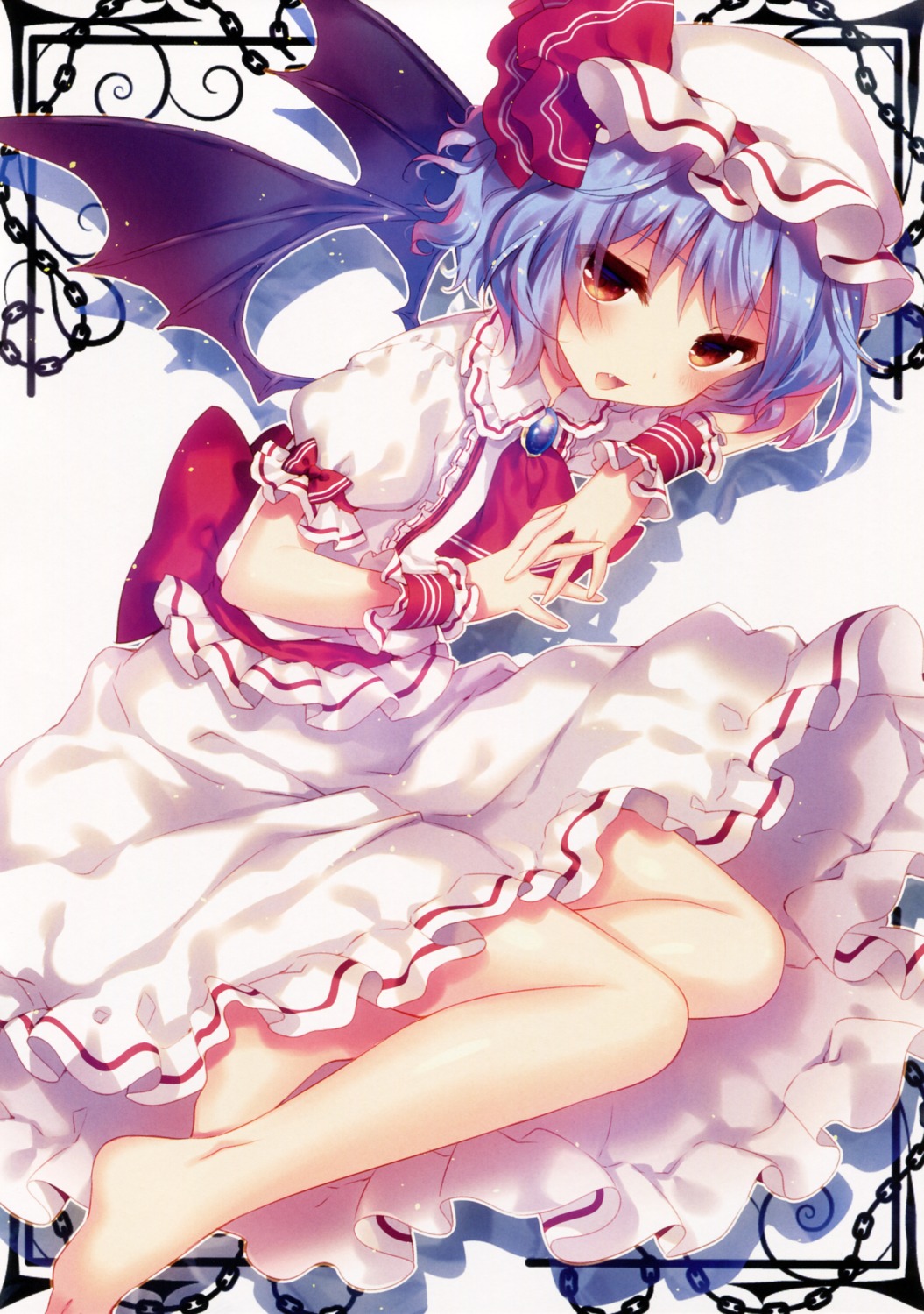 eterna-radiare remilia_scarlet riichu touhou wings