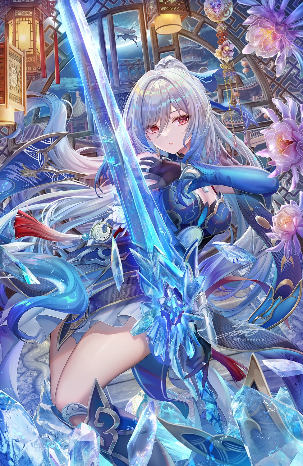 armor honkai:_star_rail jingliu sword torino_akua