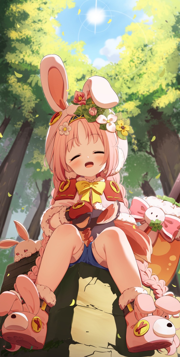 akane_mimi animal_ears bunny_ears loli princess_connect princess_connect!_re:dive tokenbox weapon