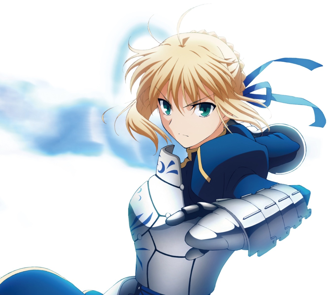 armor disc_cover fate/stay_night fate/zero ishizuka_miyuki saber