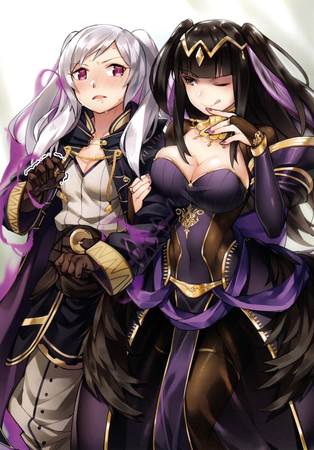 daraen fire_emblem fire_emblem_kakusei ge-b robin_(fire_emblem) tharja