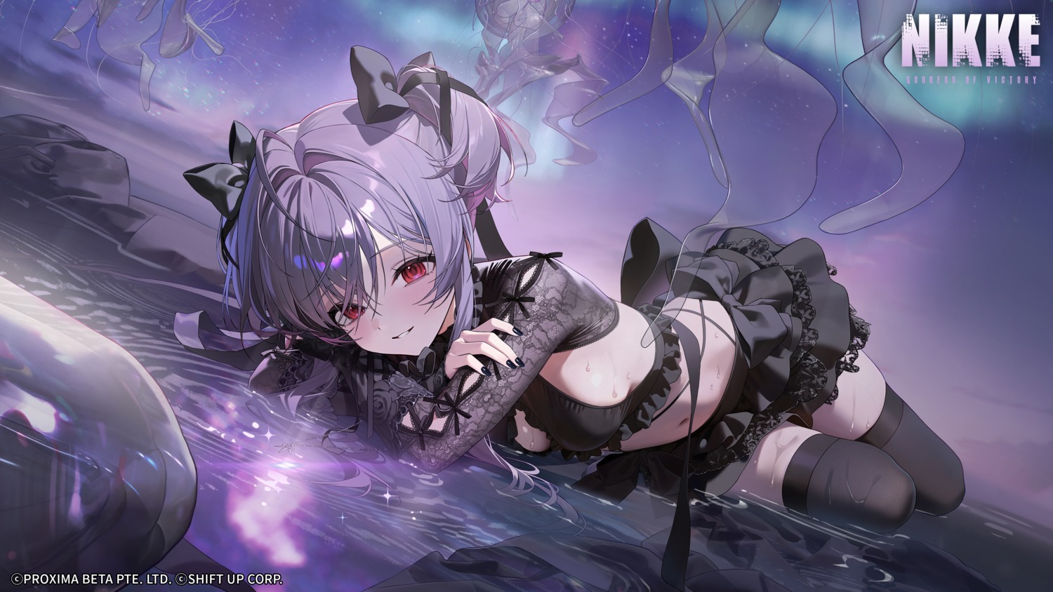 goddess_of_victory:_nikke liberalio no_bra see_through tagme thighhighs wallpaper wet