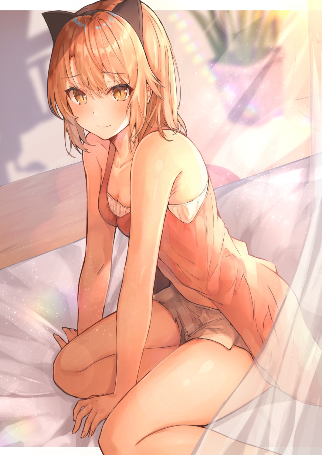 animal_ears cleavage isshiki_iroha nekomimi shiina_aoi yahari_ore_no_seishun_lovecome_wa_machigatteiru.