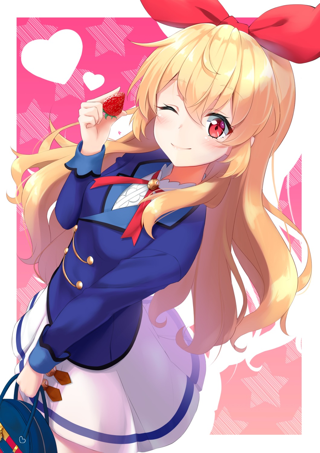 aikatsu! hoshimiya_ichigo mirea seifuku