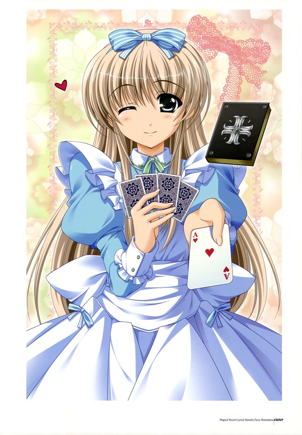 dress higa_yukari lily_strosek mahou_senki_lyrical_nanoha_force mahou_shoujo_lyrical_nanoha