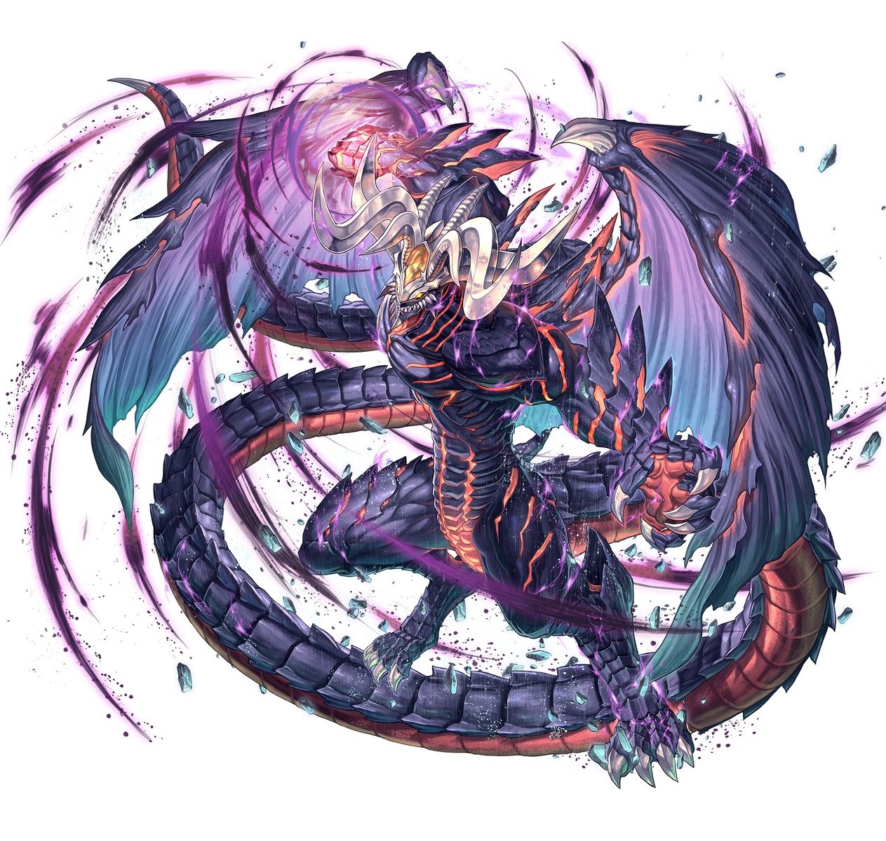fire_emblem fire_emblem:_seima_no_kouseki fomortiis horns izuka_daisuke monster nintendo tail wings