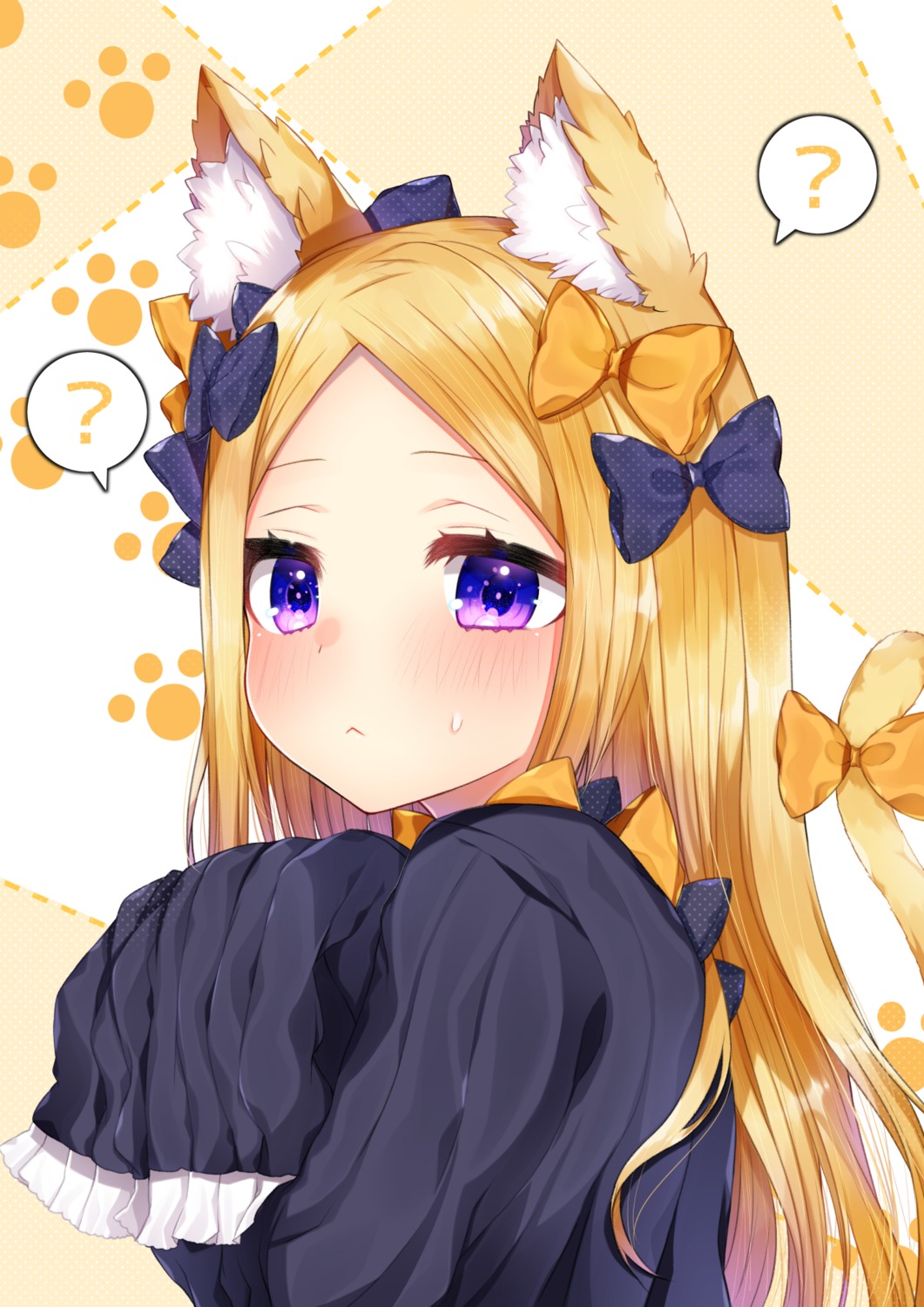 abigail_williams_(fate) akirannu animal_ears fate/grand_order nekomimi tail