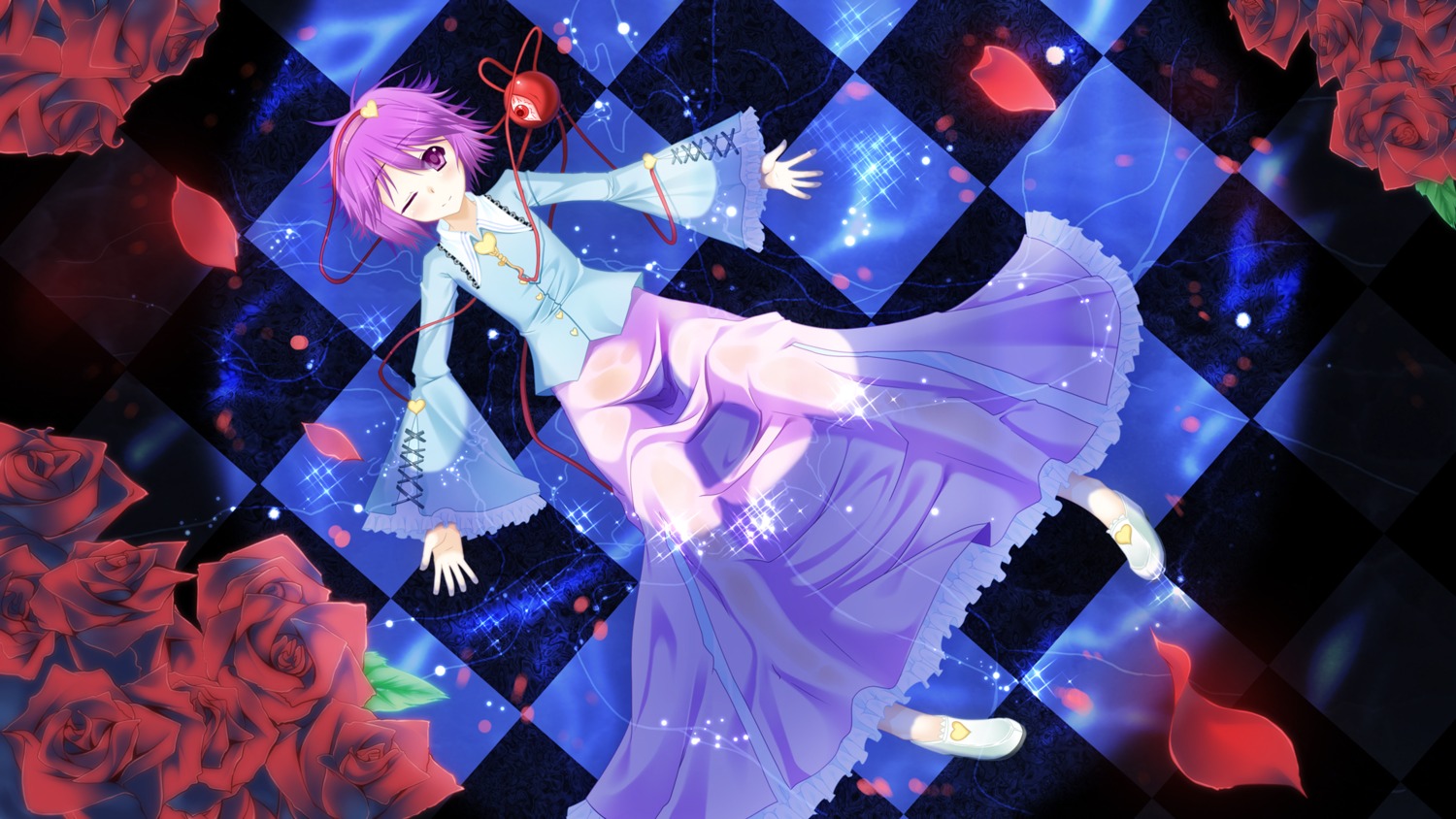 kirise_mitsuru komeiji_satori touhou wallpaper