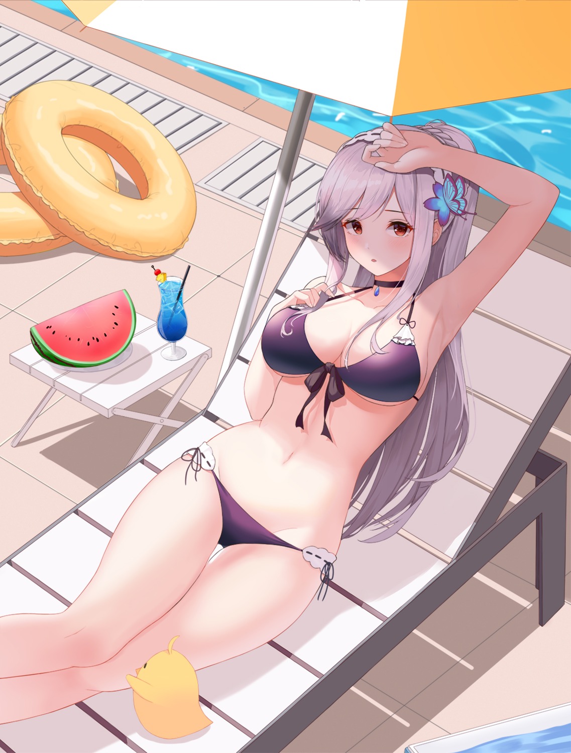 azur_lane bikini dunkerque_(azur_lane) jayamon manjuu_(azur_lane) swimsuits