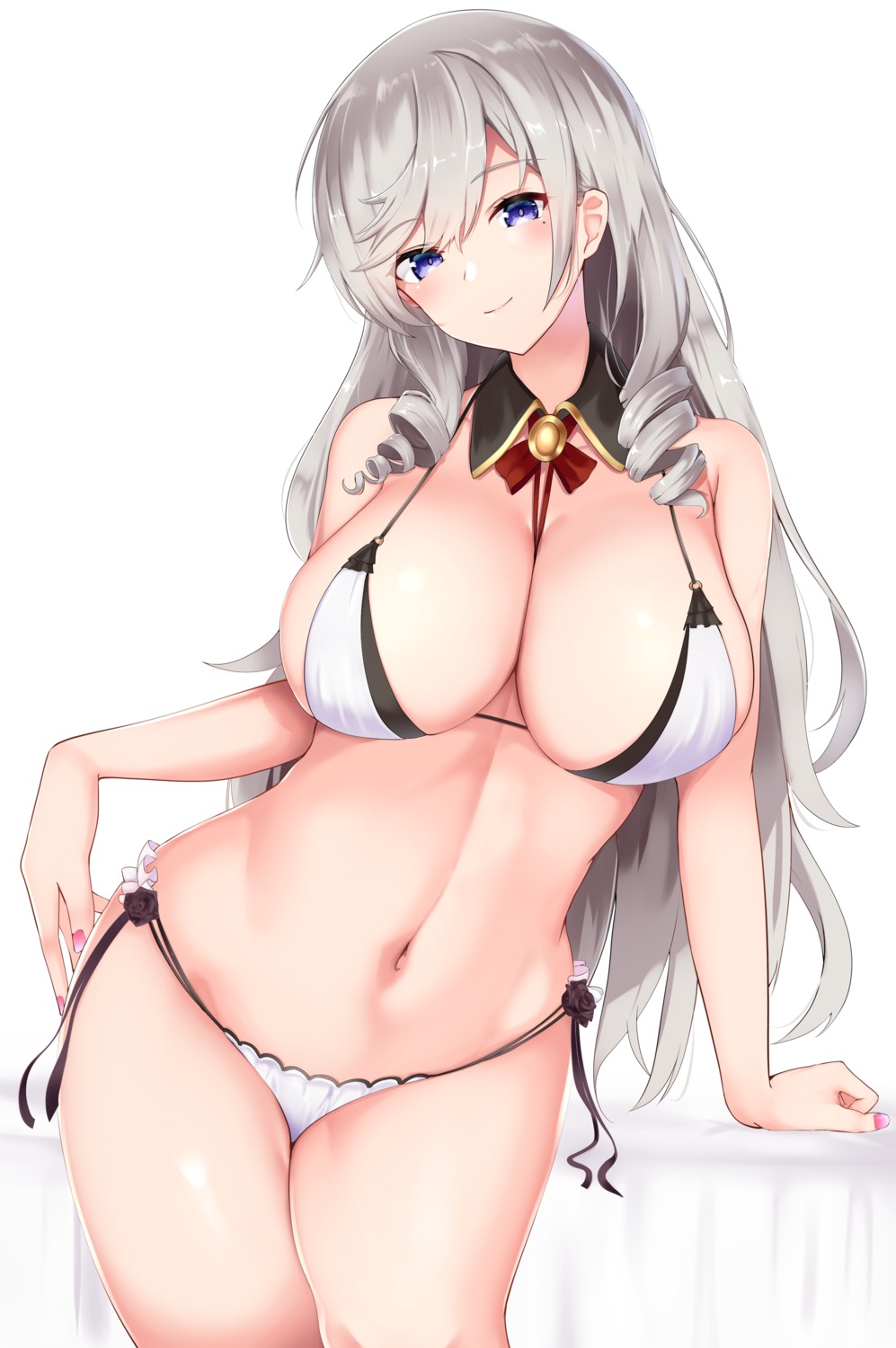 algerie_(azur_lane) azur_lane bikini masaki_nanaya swimsuits