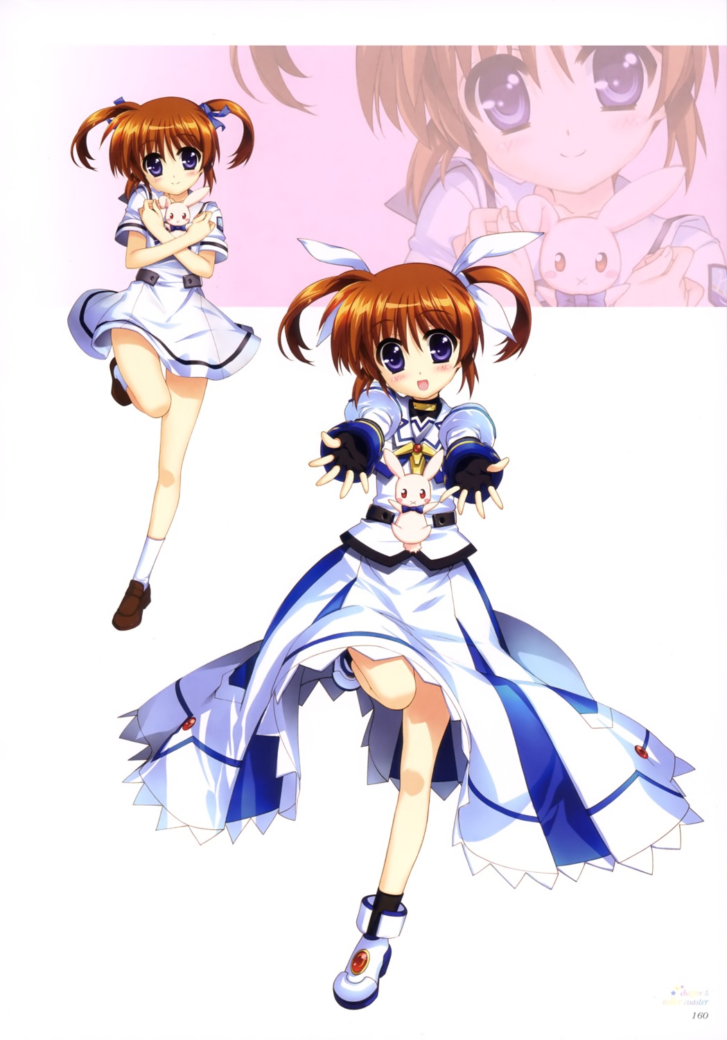 dress fujima_takuya mahou_shoujo_lyrical_nanoha mahou_shoujo_lyrical_nanoha_vivid sacred_heart seifuku takamachi_nanoha