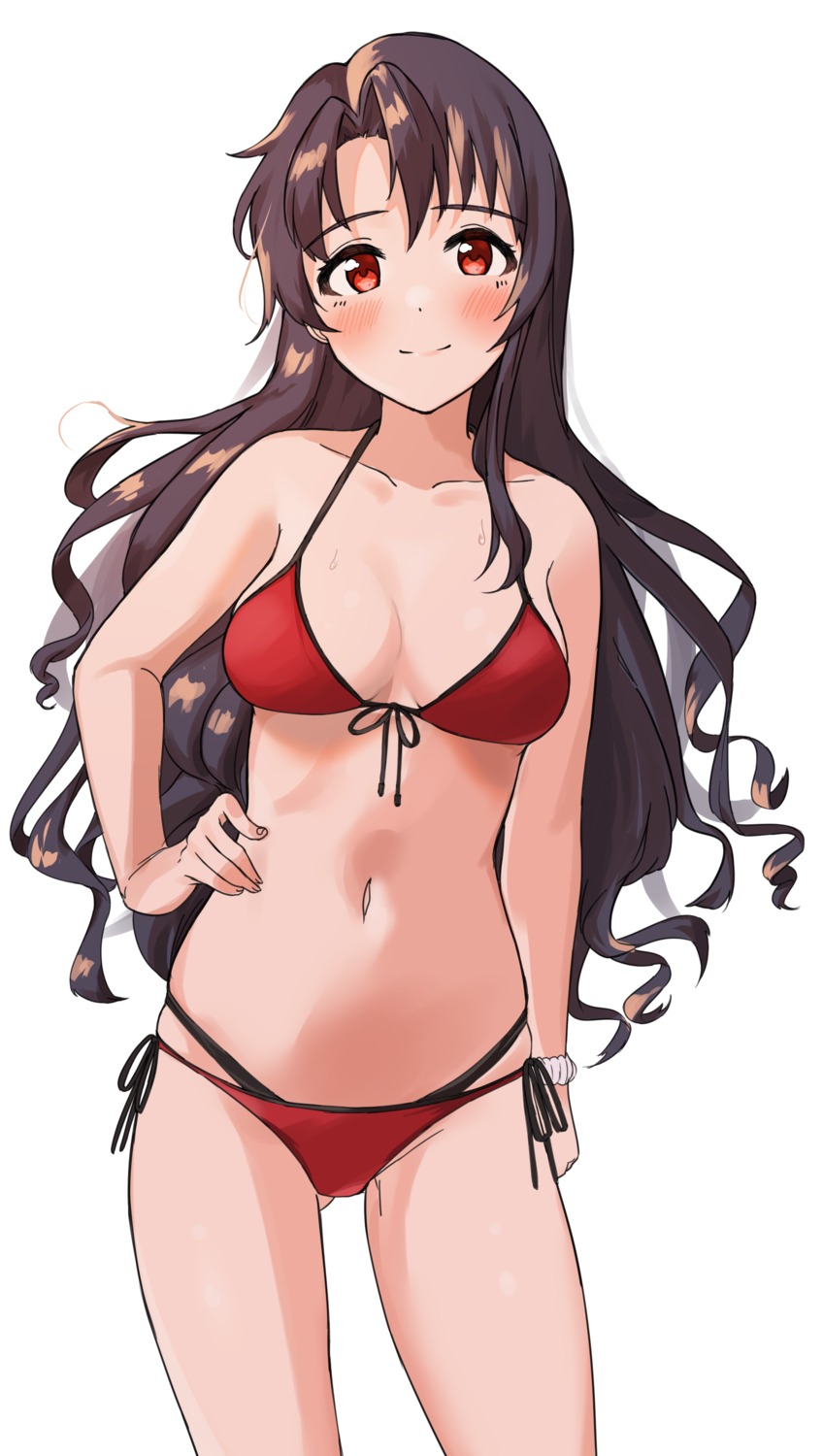 bikini maguroya swimsuits takayama_sayoko the_idolm@ster the_idolm@ster_million_live!