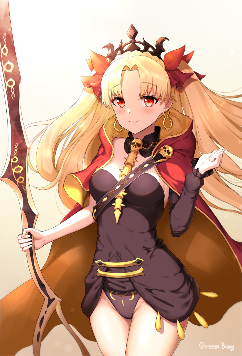 ereshkigal_(fate/grand_order) fate/grand_order greem_bang pantsu sword