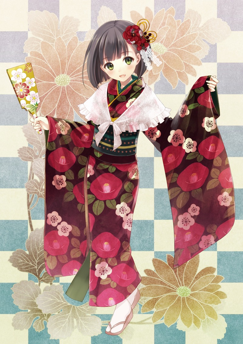 fukahire_sanba kimono