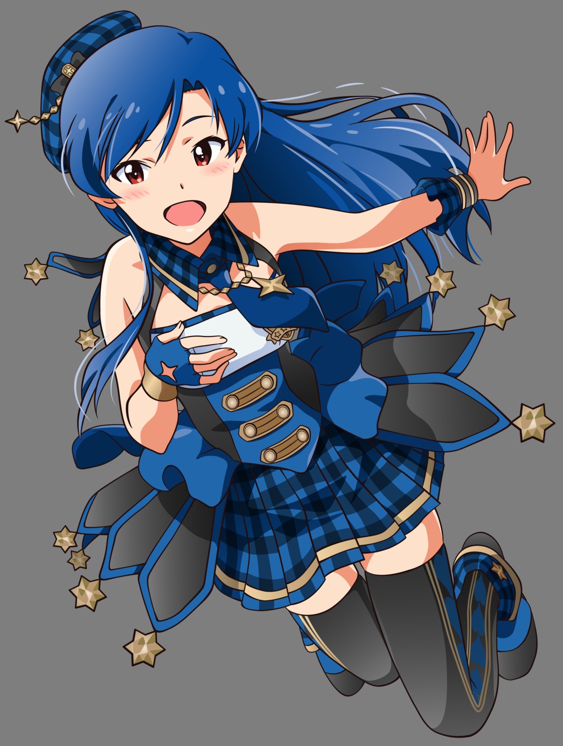 kisaragi_chihaya ni.p the_idolm@ster thighhighs transparent_png