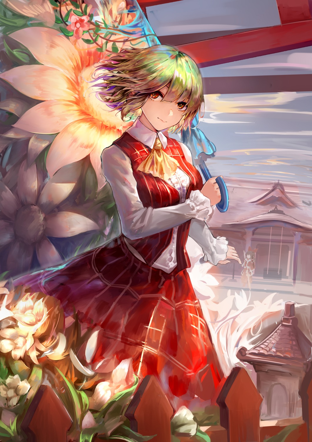 hei_xue kazami_yuuka touhou