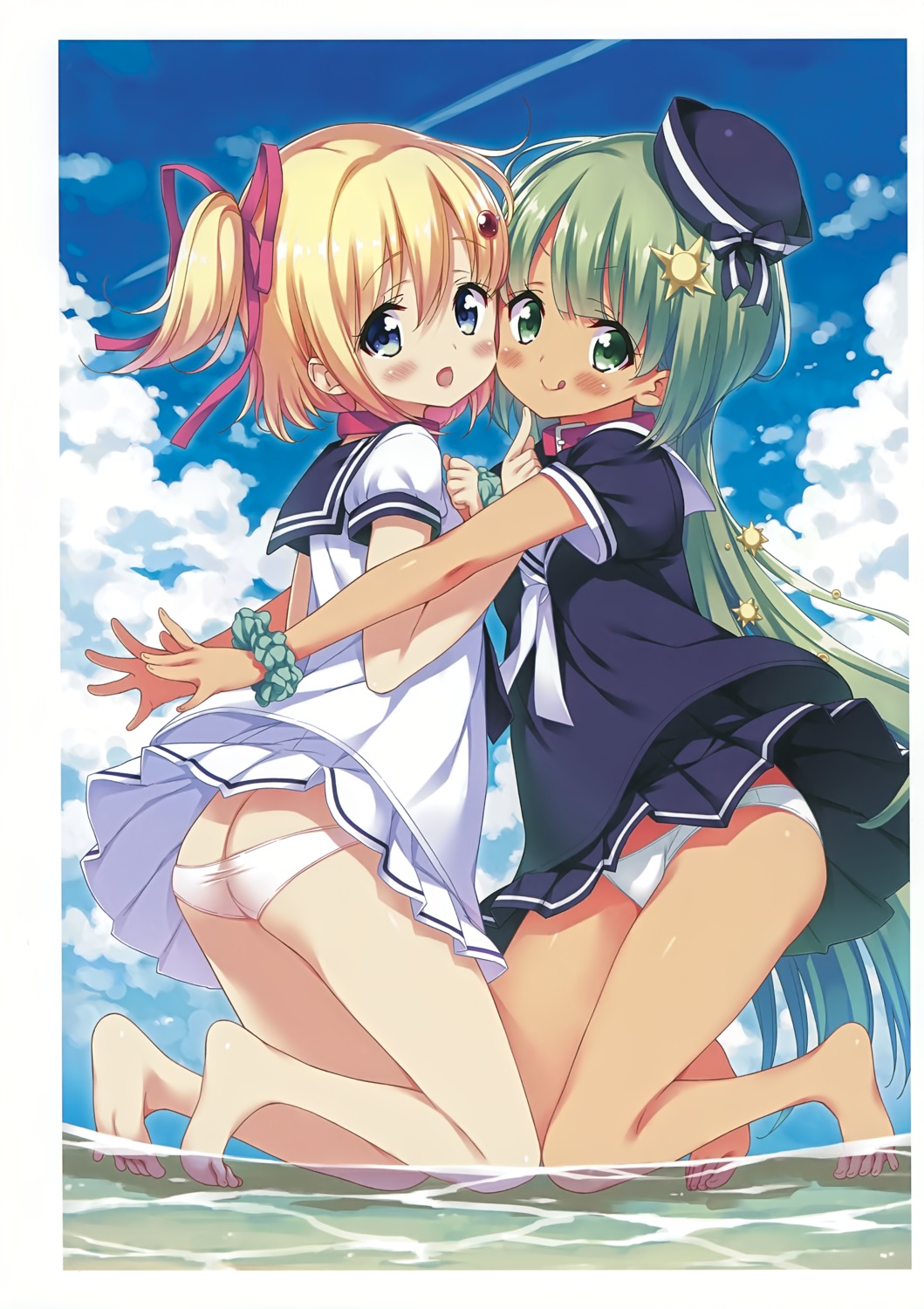 ass avocado-chan feet lemon-chan loli melonbooks melongirls munyuu pantsu seifuku wet