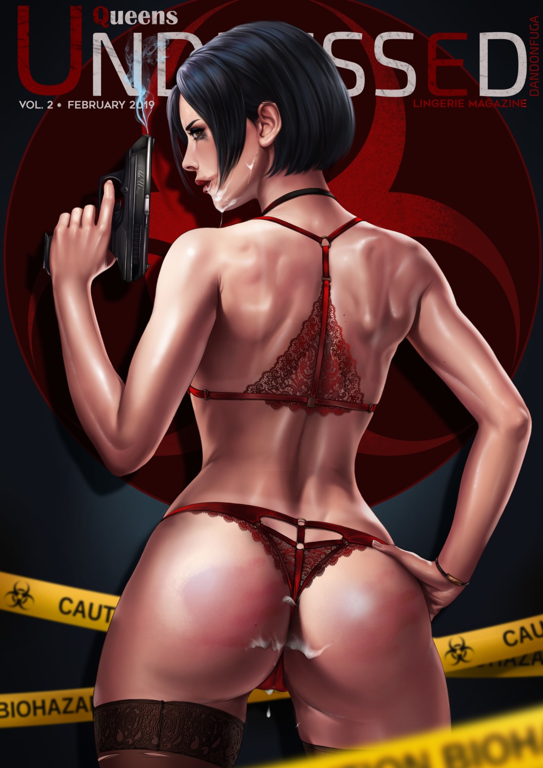 ada_wong ass bra cameltoe cum dandon_fuga pussy_juice resident_evil thighhighs uncompressed_file wet