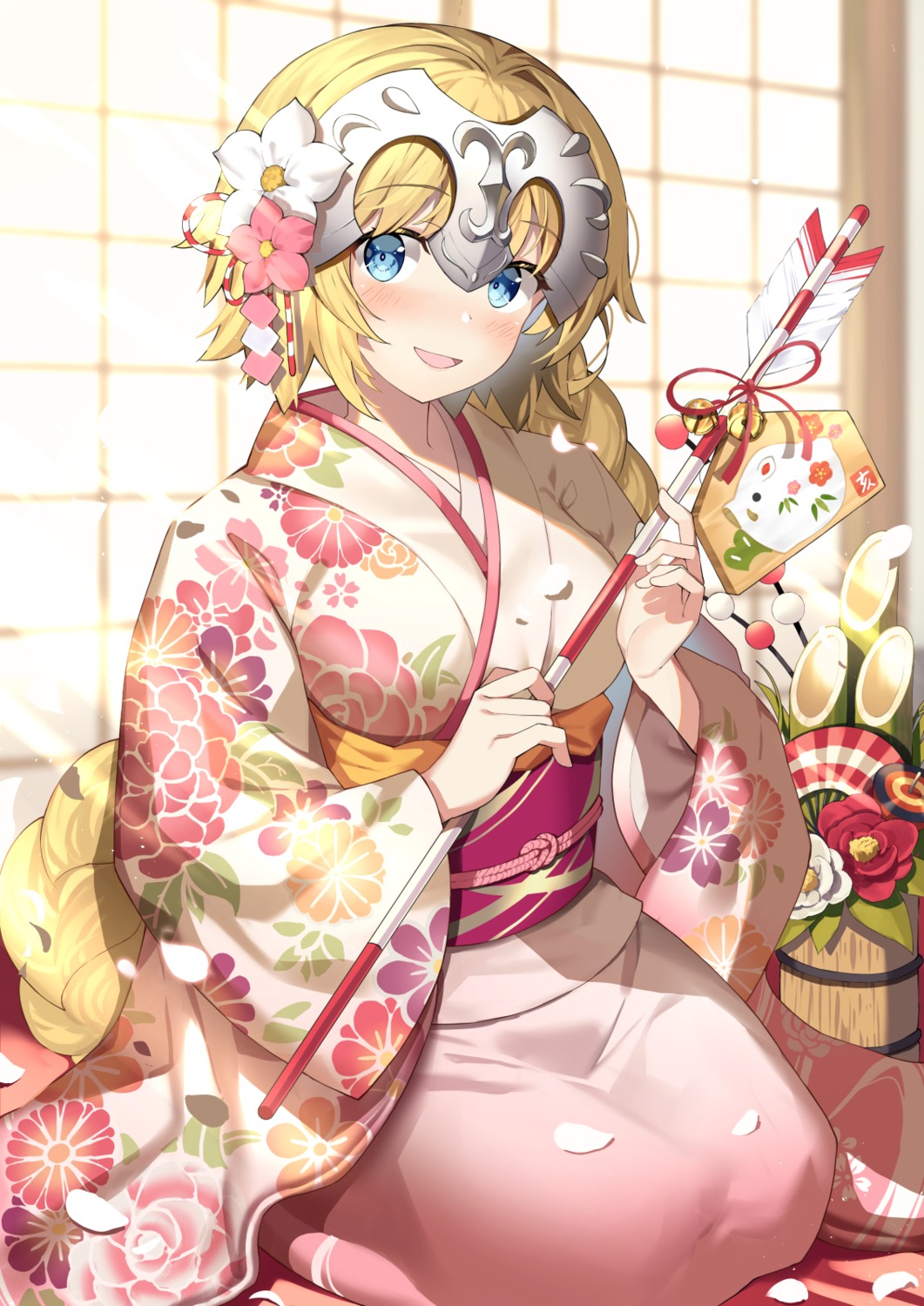 akae_neo fate/grand_order jeanne_d'arc jeanne_d'arc_(fate) kimono