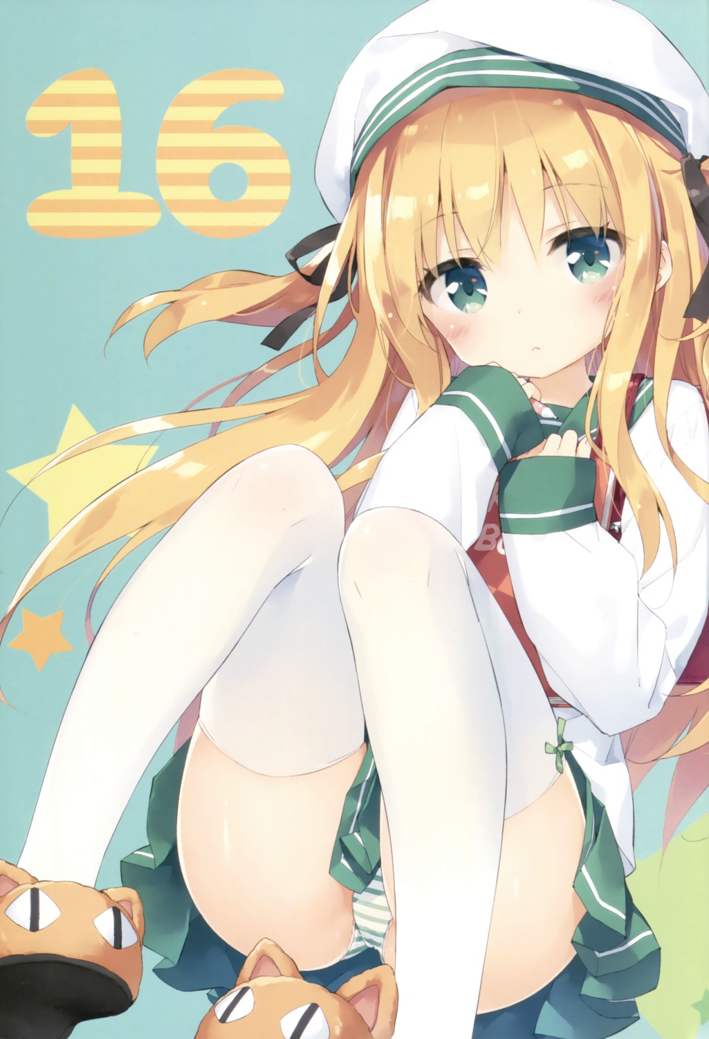 luminocity pantsu peco seifuku shimapan shimotsuki_potofu thighhighs