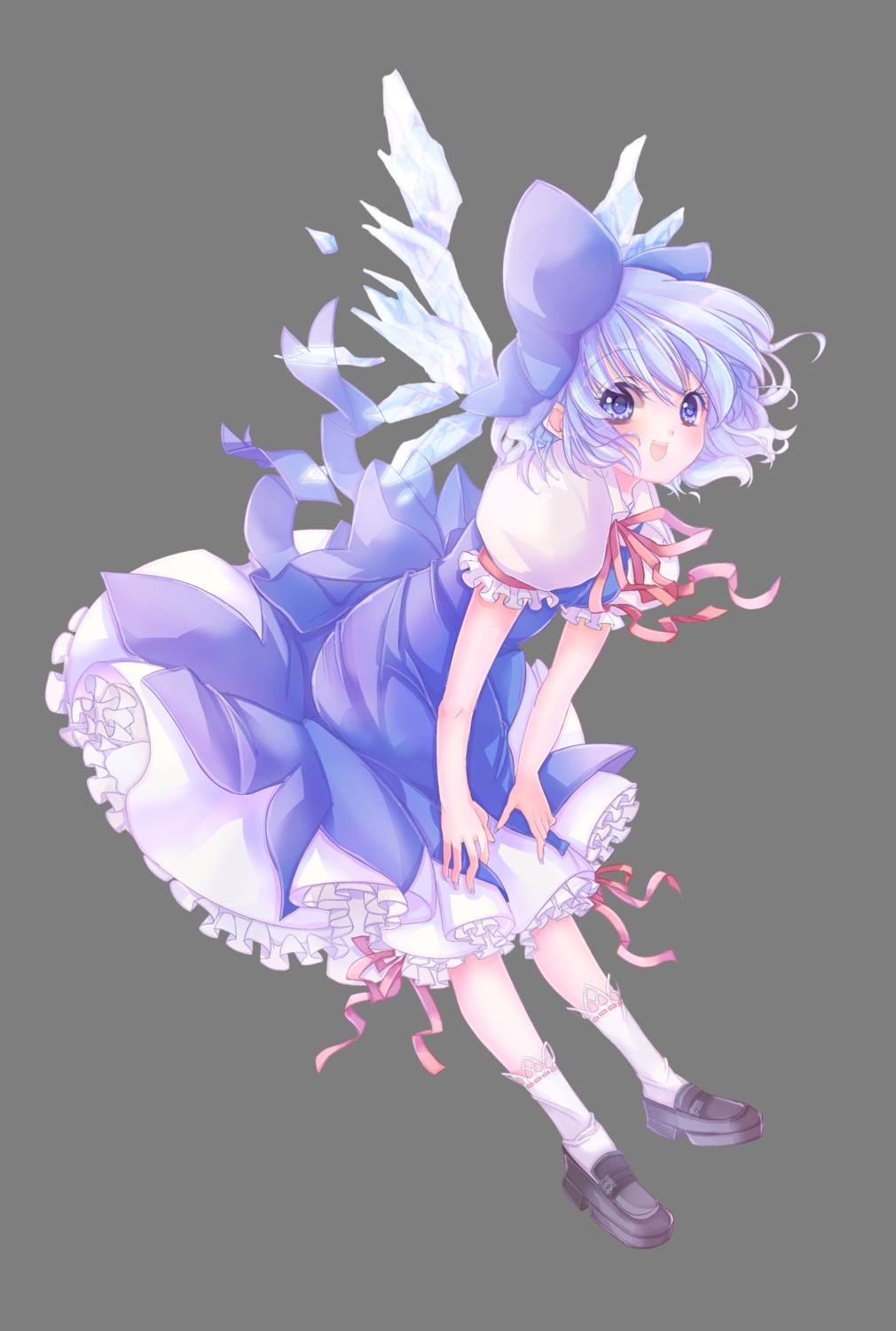 cirno dress pompier touhou transparent_png