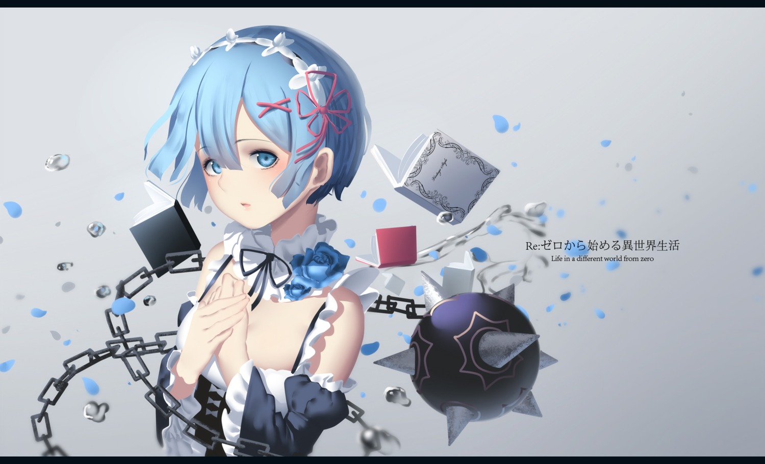 hk_(hk) maid re_zero_kara_hajimeru_isekai_seikatsu rem_(re_zero) weapon